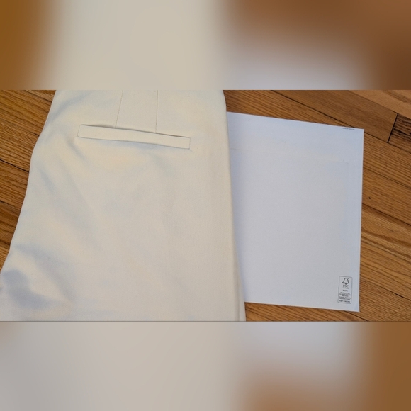 Dynamite White Skort Asymmetrical Wrap Design - Picture 5 of 5